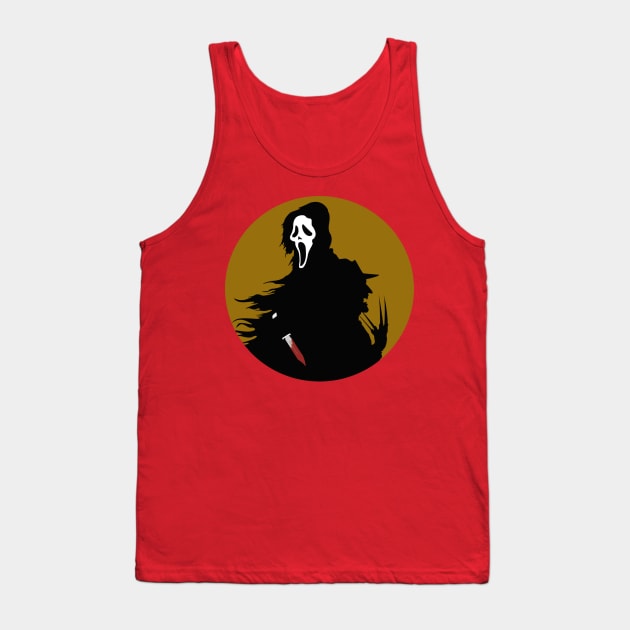 Wes Craven Icons - Ghostface & Freddy - Yellow Tank Top by JorisLAQ